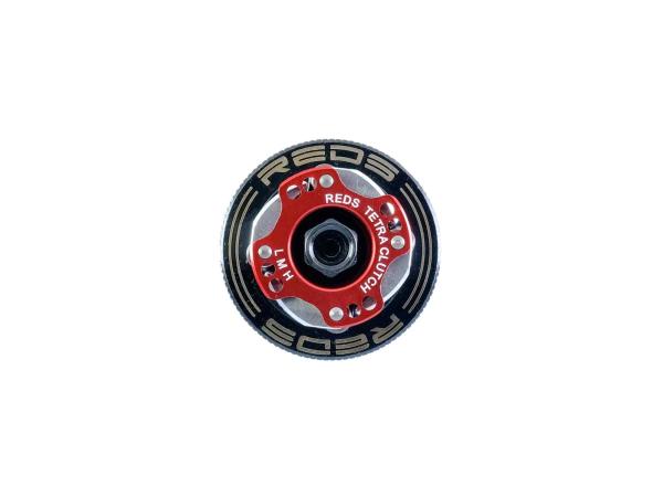 REDS TETRA-X CLUTCH ADJUSTABLE 4 ALU SHOES KIT OFF ROAD STEEL FLYWHEEL 34mm